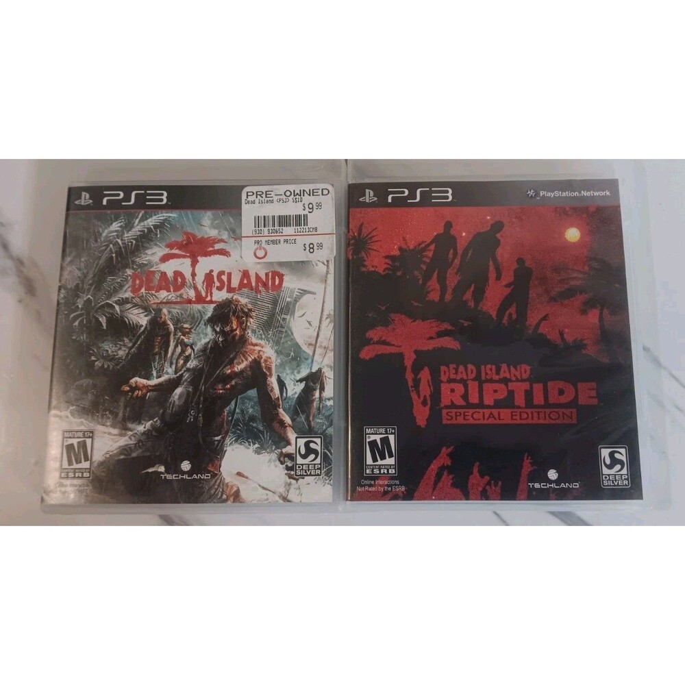 Dead Island &Dead Island Riptide Special Edition PS3 Complete
